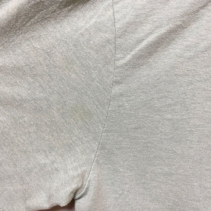 古着 used　半袖フロントプリントTシャツ　クルーネック　雪男　森　JACKLINKS　緑　グリーン　春夏服