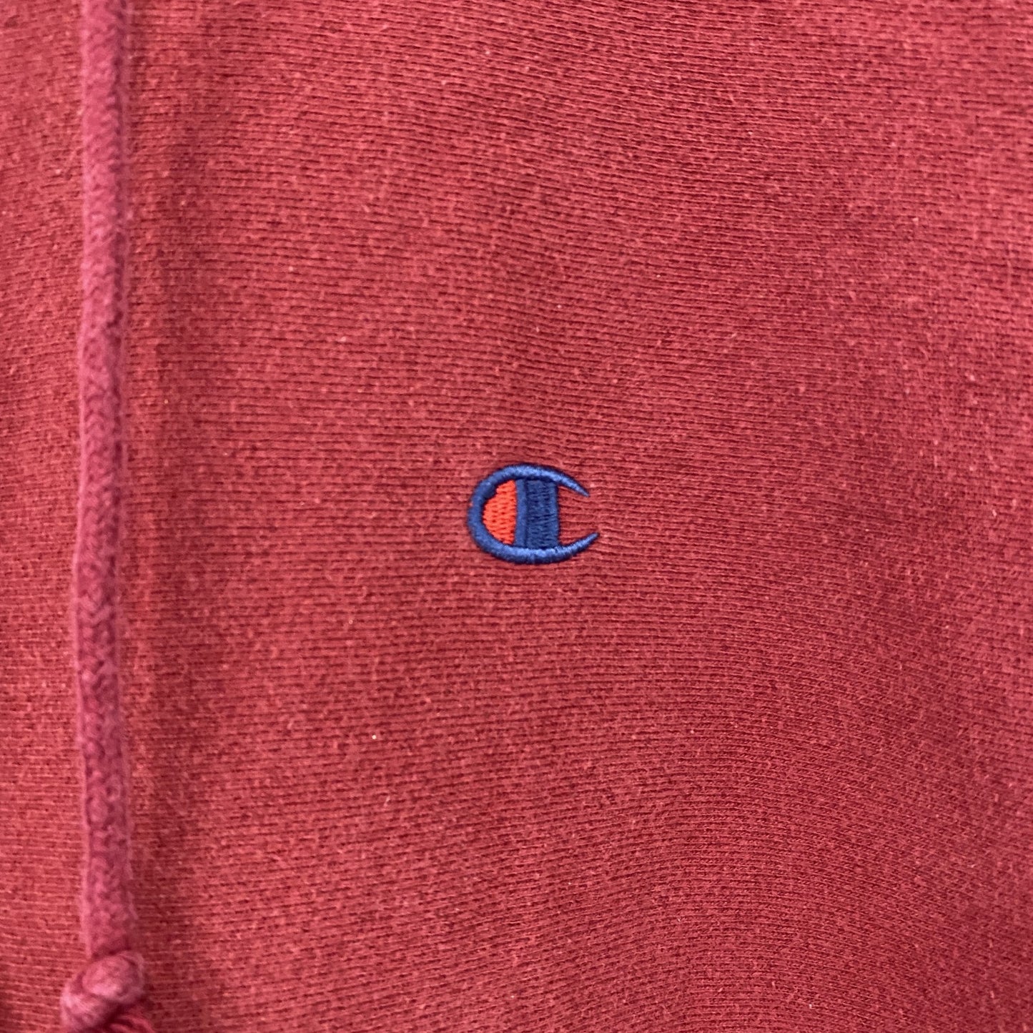 Champion　チャンピオン　リバースウィーブ　スウェットパーカー/フーディー　目無し　赤　レッド　Sサイズ