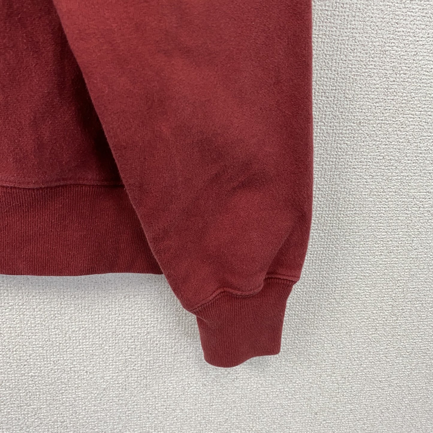 Champion　チャンピオン　リバースウィーブ　スウェットパーカー/フーディー　目無し　赤　レッド　Sサイズ