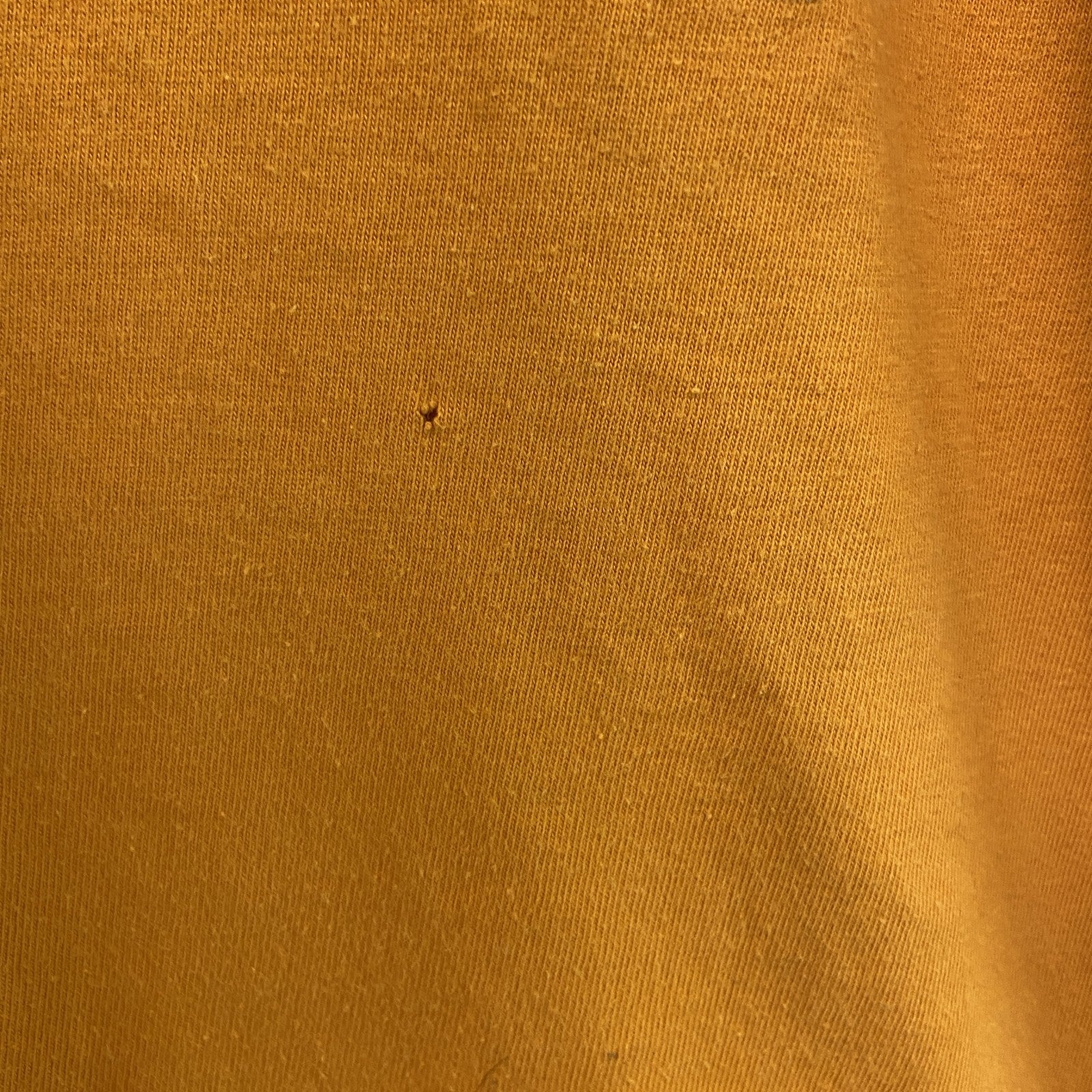 古着 used　Fox Raching　半袖プリントTシャツ　メキシコ製　カジュアルデザイン　オレンジ　クルーネック　Mサイズ