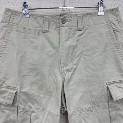 GAP　ギャップ　カーゴショートパンツ　ハーフパンツ/ショートパンツ　白　ホワイト　W31サイズ