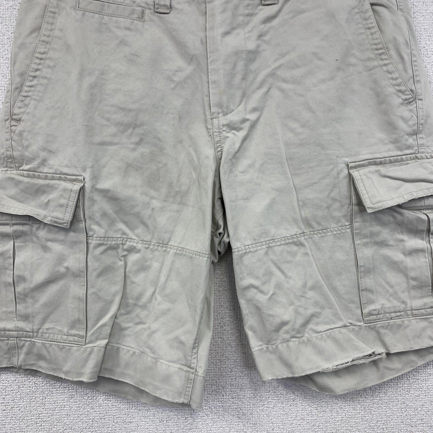 GAP　ギャップ　カーゴショートパンツ　ハーフパンツ/ショートパンツ　白　ホワイト　W31サイズ