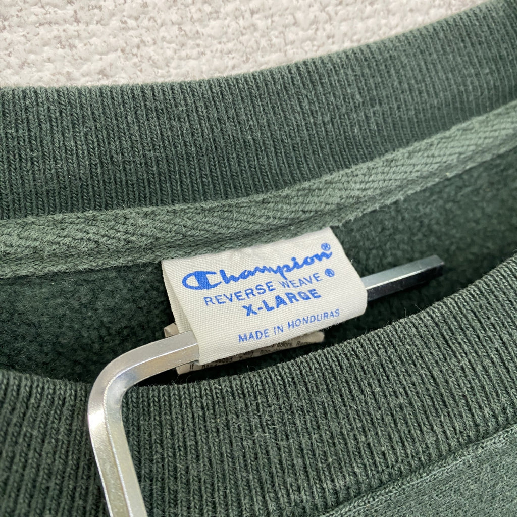 Champion　チャンピオン　リバースウィーブ　スウェット/トレーナー　深緑　ディープグリーン　XLサイズ