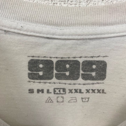 古着 used　Juice WRLD　半袖プリントTシャツ　クルーrネック　レトロ　ラッパー　白　ホワイト　XLサイズ