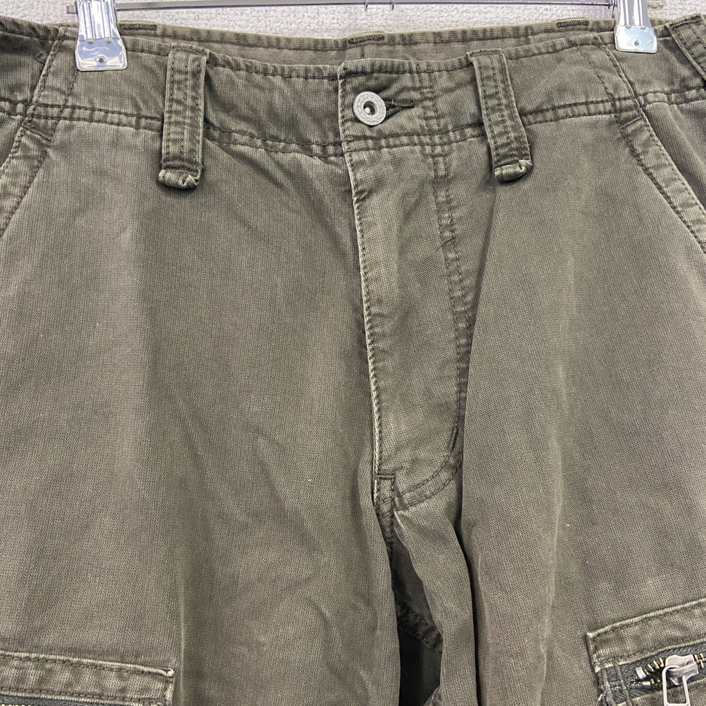 OLD UNIQLO　オールドユニクロ　ミリタリーカーゴパンツ　ジップフライ　カーキグリーン　Sサイズ