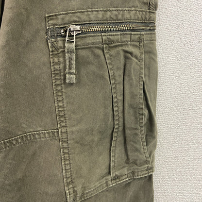 OLD UNIQLO　オールドユニクロ　ミリタリーカーゴパンツ　ジップフライ　カーキグリーン　Sサイズ