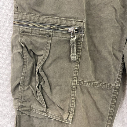 OLD UNIQLO　オールドユニクロ　ミリタリーカーゴパンツ　ジップフライ　カーキグリーン　Sサイズ