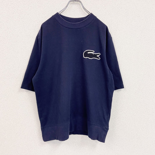 LACOSTE　ラコステ　半袖Tシャツ　紺　ネイビー　Lサイズ　