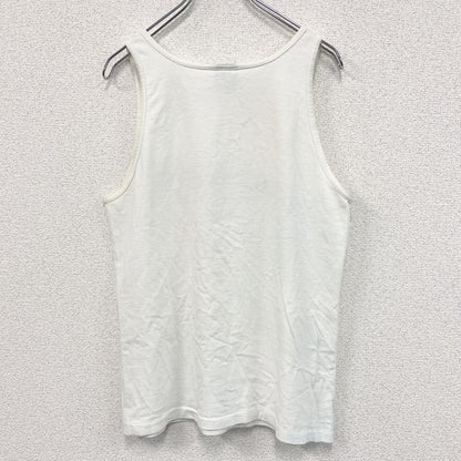 古着 used　ONEITA　プリントタンクトップ　santa cruz　90s　カジュアルデザイン　白　クルーネック　Mサイズ