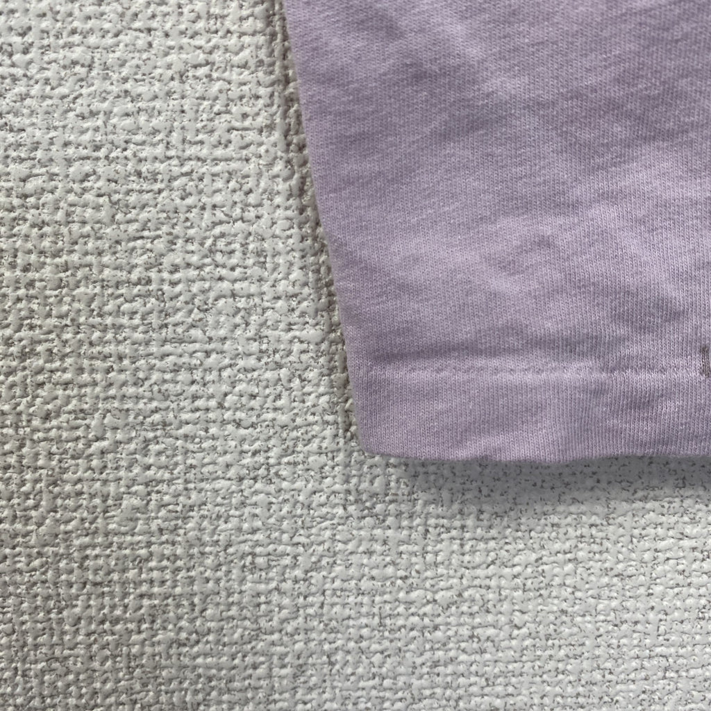 古着 used　90s　半袖プリントTシャツ　シングルステッチ　ヴィンテージ　バックプリント　クルーネック　ピンク　Lサイズ