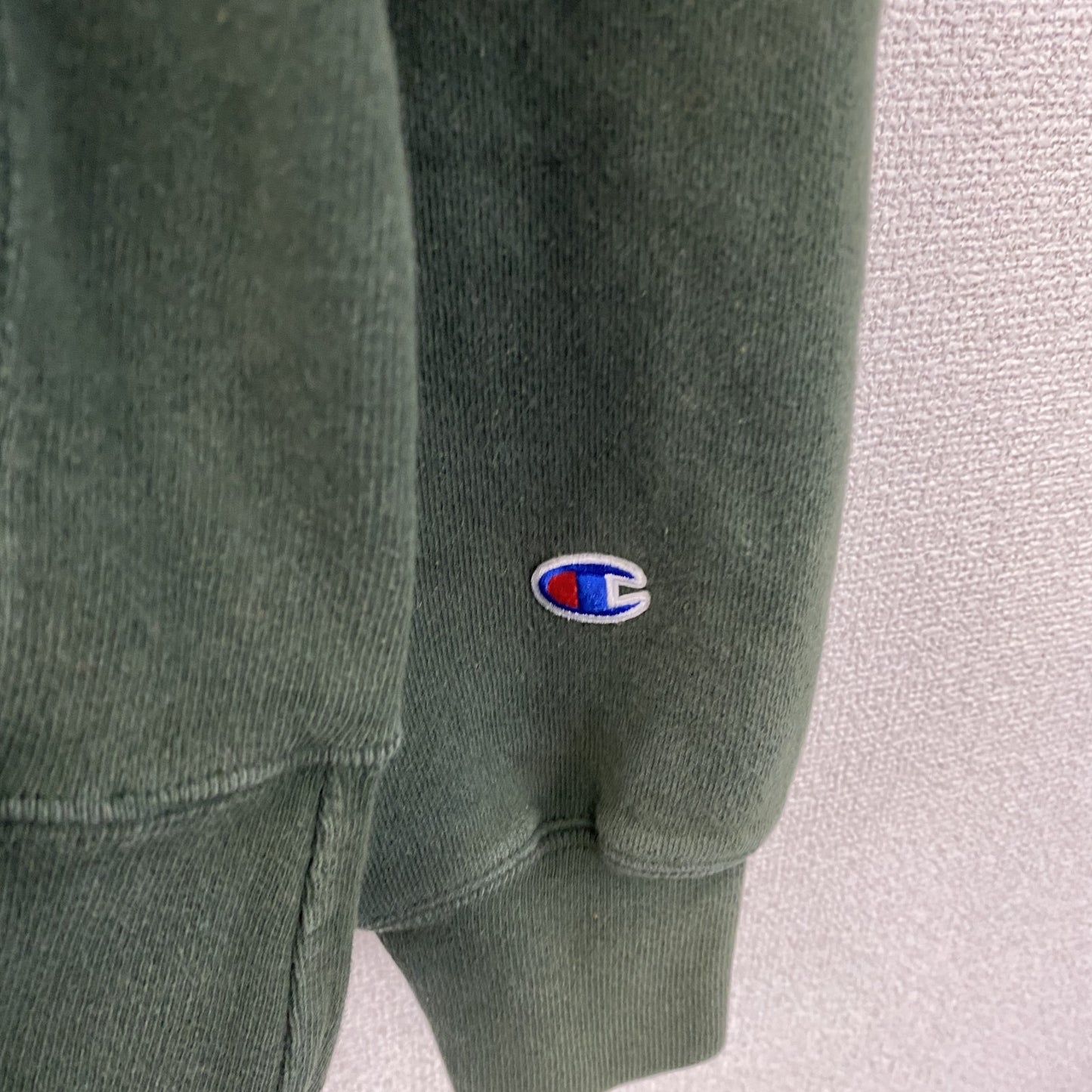 Champion　チャンピオン　リバースウィーブ　スウェットパーカー/フーディー　単色タグ　復刻　ディープグリーン　XLサイズ