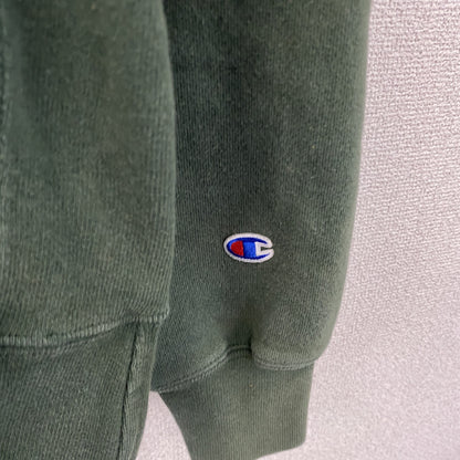 Champion　チャンピオン　リバースウィーブ　スウェットパーカー/フーディー　単色タグ　復刻　ディープグリーン　XLサイズ