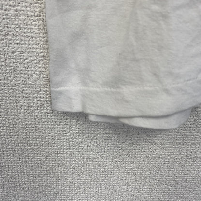 古着 used　90s　半袖プリントTシャツ　シングルステッチ　ヴィンテージ　エジプト　クルーネック　レトロ　白　ホワイト　