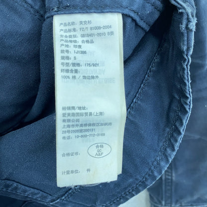 Abercrombie&Fitch　アバクロンビー&フィッチ　ミリタリージャケット　黒　ブラック　Sサイズ　