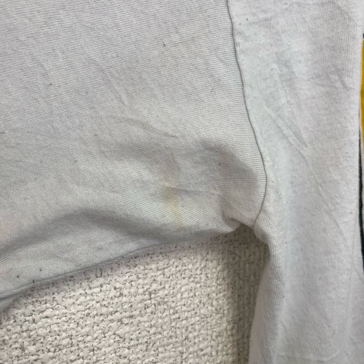 古着 used　半袖プリントTシャツ　90s　シングルステッチ　バッファロー　クルーネック　ホワイト　Sサイズ