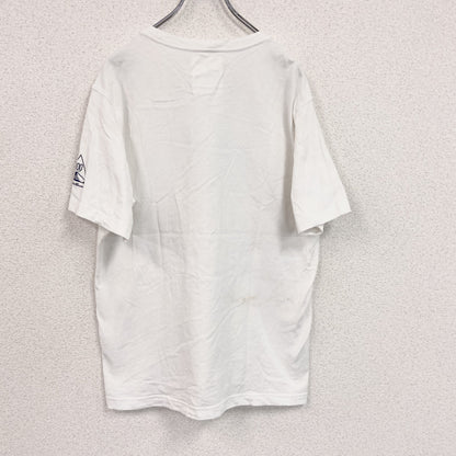Eddie Bauer　エディーバウアー　半袖Tシャツ　デカロゴ　白　ホワイト　Lサイズ　