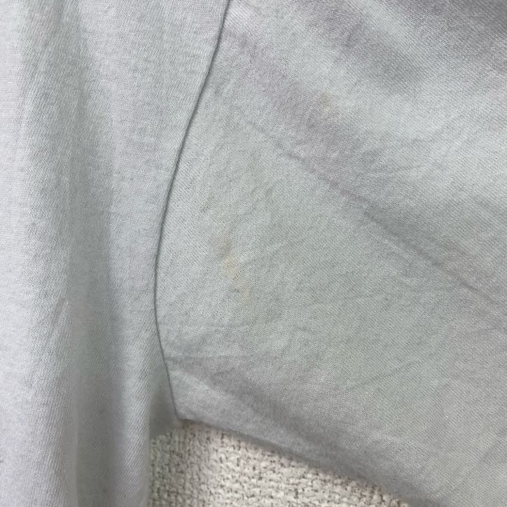 古着 used　半袖プリントTシャツ　90s　シングルステッチ　バッファロー　クルーネック　ホワイト　Sサイズ
