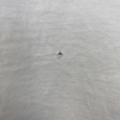 古着 used　2PAC　半袖プリントTシャツ　フォト　ヒップホップ　ラッパー　クルーネック　レトロ　白　ホワイト　Lサイズ