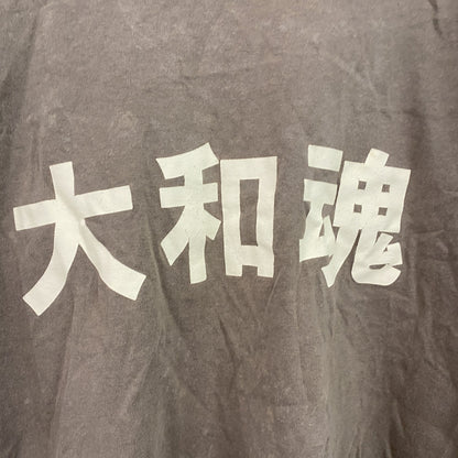 GILDAN　ギルダン　大和魂　半袖プリントTシャツ　カーキ　Lサイズ