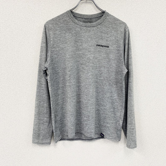 Patagonia　パタゴニア　長袖Tシャツ/ロンT　灰色　グレー　Sサイズ