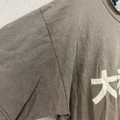 GILDAN　ギルダン　大和魂　半袖プリントTシャツ　カーキ　Lサイズ