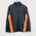 NIKE　ナイキ　フルジップジャケット　トラックジャケット/ジャージ　スウッシュ　黒　ブラック　Mサイズ
