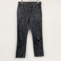 Levi's　リーバイス　505　ブラックデニムパンツ/ジーンズ　ジップフライ　インディゴ　黒　ブラック　29サイズ