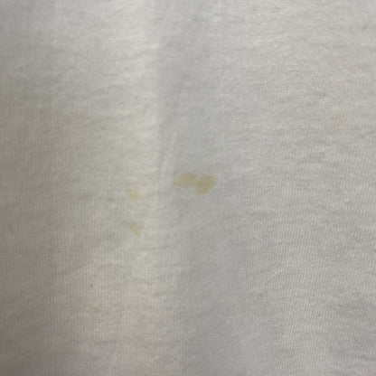 古着 used　FRUIT OF THE LOOM　半袖プリントTシャツ　クルーネック　レトロ　ボーリング　白　ホワイト　Lサイズ