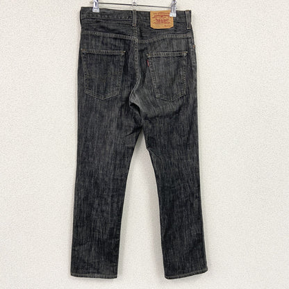 Levi's　リーバイス　505　ブラックデニムパンツ/ジーンズ　ジップフライ　インディゴ　黒　ブラック　29サイズ