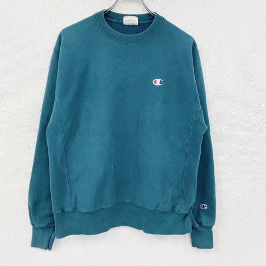 Champion　チャンピオン　リバースウィーブ　スウェット/トレーナー　ターコイズブルー　Mサイズ