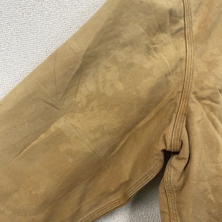 Carhartt　カーハート　アクティブジャケット　ダックジャケット　チェック柄ネル生地ライナー　キャメル