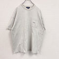 ～90s　NAAUTICA　ノーティカ　半袖Tシャツ　ヴィンテージ　霜降りグレー　Lサイズ　