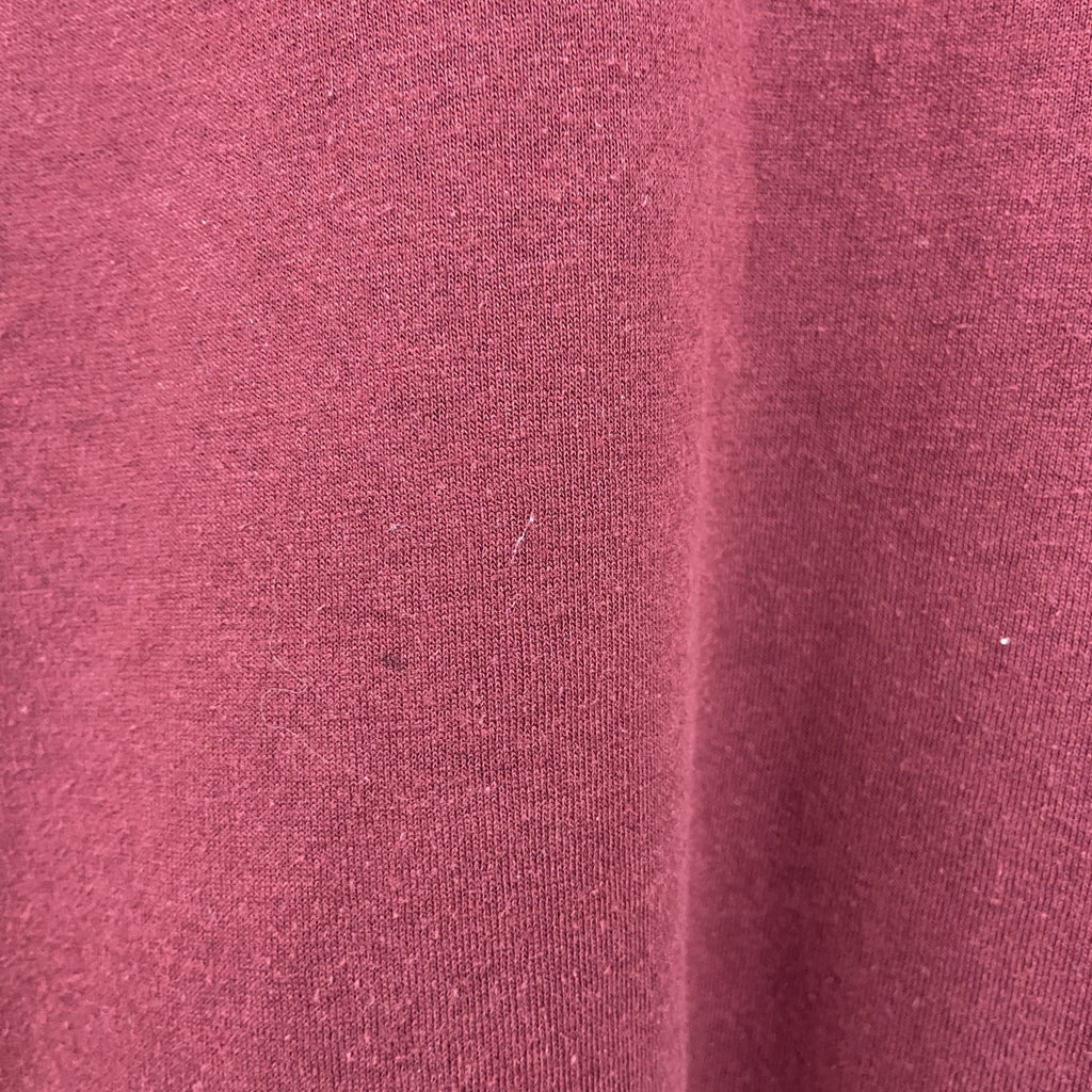 古着 used　半袖プリントTシャツ　90s　十字架　鳩　赤　レッド　シングルステッチ　春夏服　レトロデザイン　Lサイズ