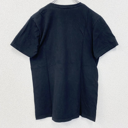 古着 used　THE ROLLING STONES　半袖バンドプリントTシャツ　クルーネック　レトロ　黒　ブラック　Sサイズ