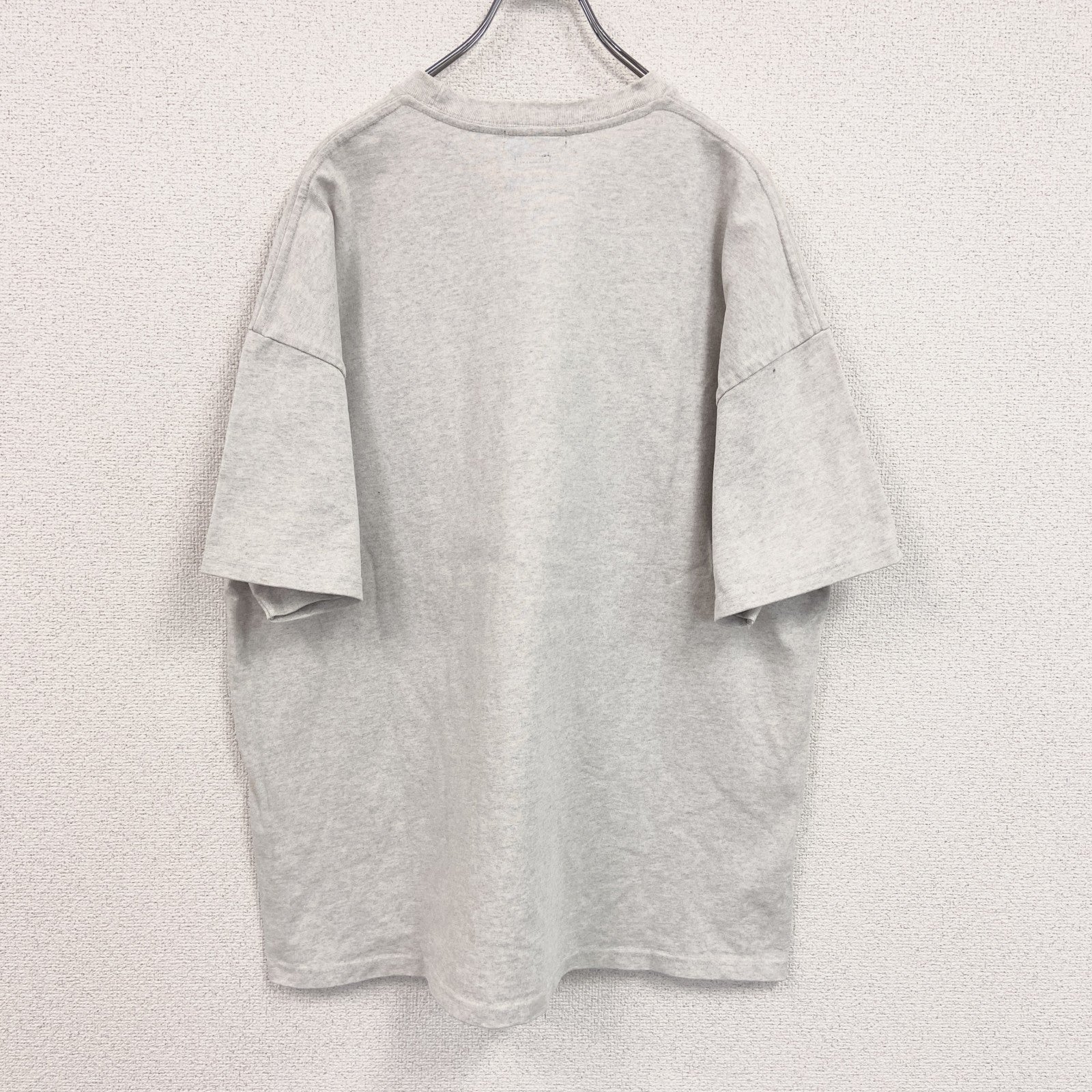 ～90s　NAAUTICA　ノーティカ　半袖Tシャツ　ヴィンテージ　霜降りグレー　Lサイズ　