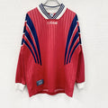 adidas　アディダス　長袖Tシャツ/ロンT　ユニフォーム　赤　レッド