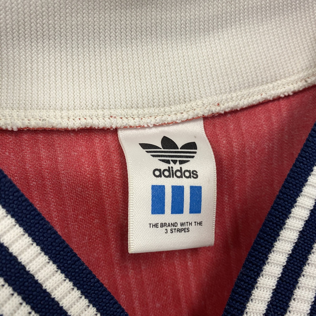 adidas　アディダス　長袖Tシャツ/ロンT　ユニフォーム　赤　レッド