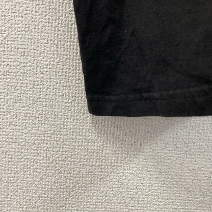 古着 used　Hanes　ヘインズ　半袖プリントTシャツ　シングルステッチ　アルファベット　クルーネック　ブラック