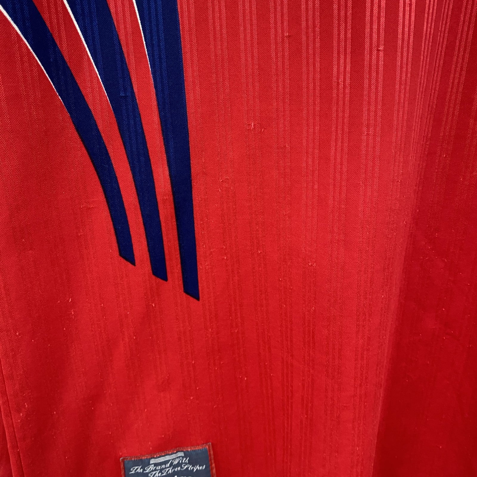 adidas　アディダス　長袖Tシャツ/ロンT　ユニフォーム　赤　レッド