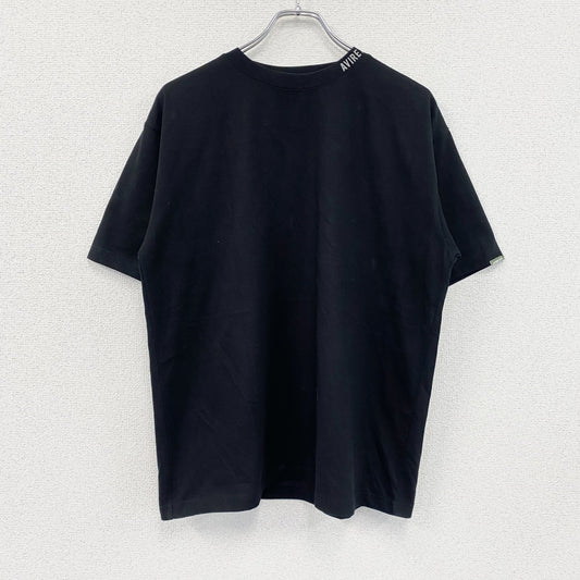 AVIREX　アヴィレックス　半袖プリントTシャツ　黒　ブラック　1サイズ