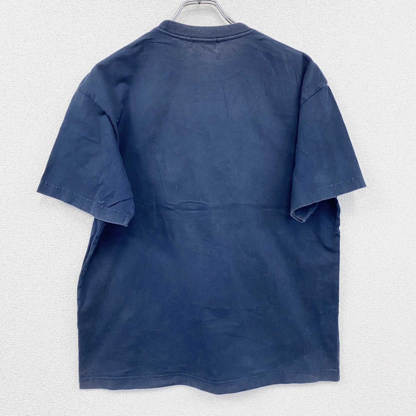 XLARGE　エクストララージ　半袖プリントTシャツ　紺　ネイビー　Lサイズ