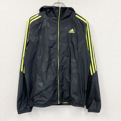 adidas　アディダス　トラックジャケット/ジャージ　パフォーマンスロゴ　黒　ブラック　Mサイズ