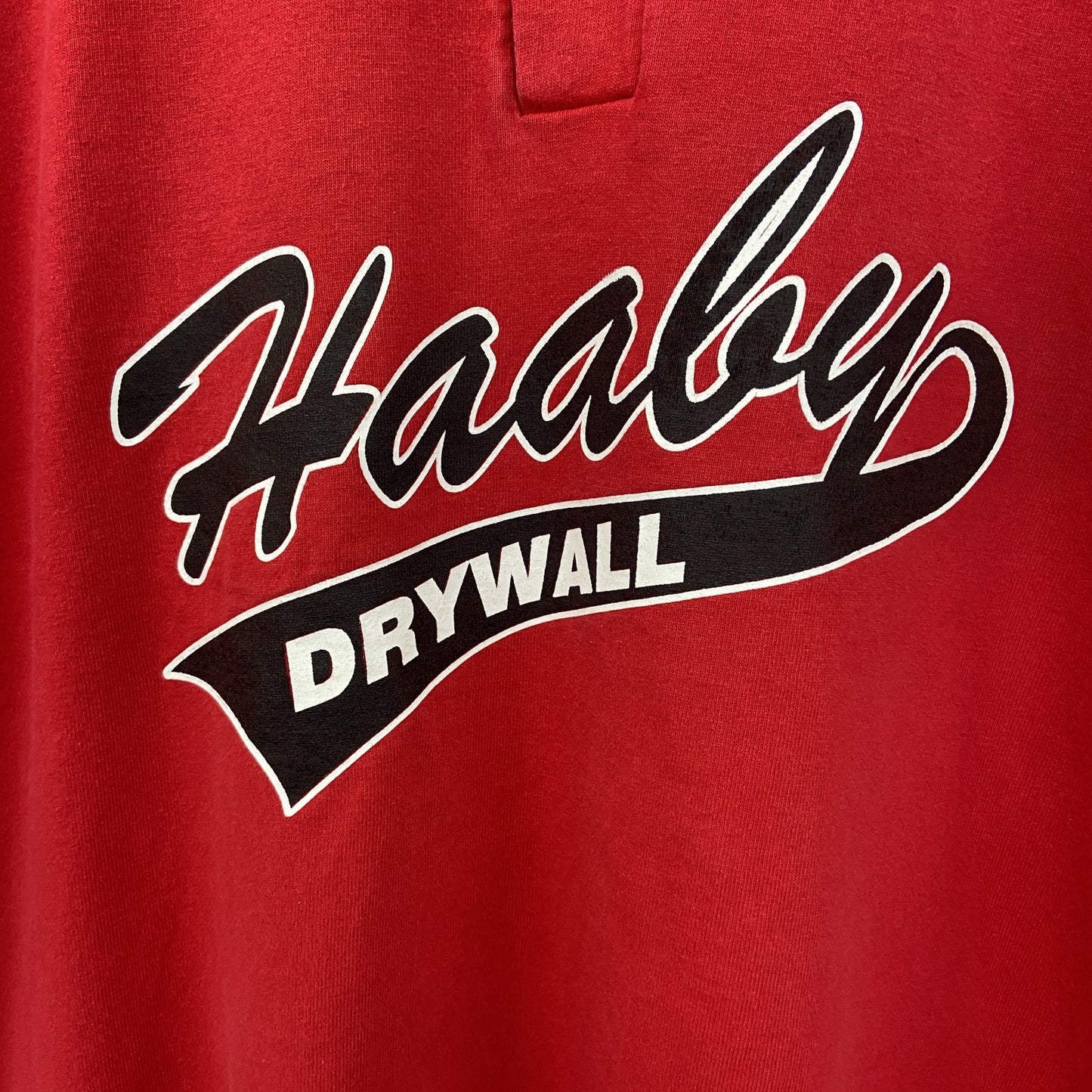古着 used　COTTON DELUXE　半袖プリントTシャツ　US製　90s　赤　シングルステッチ　クルーネック　2XLサイズ