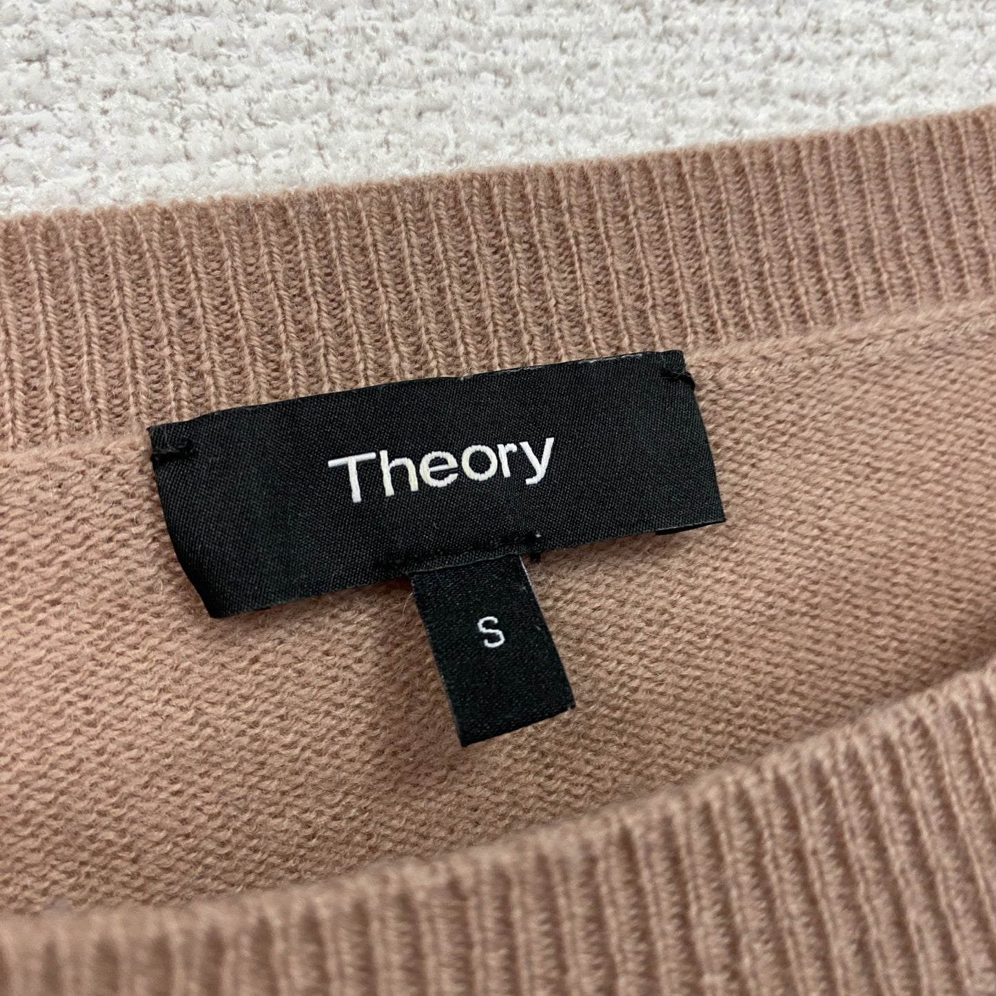 Theory　セオリー　ウールニットセーター　ピンク　Sサイズ