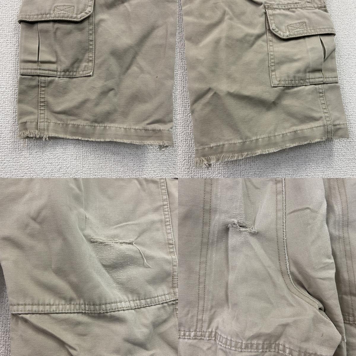 WOOLRICH　ウールリッチ　カーゴパンツ　ジップフライ　ベージュ