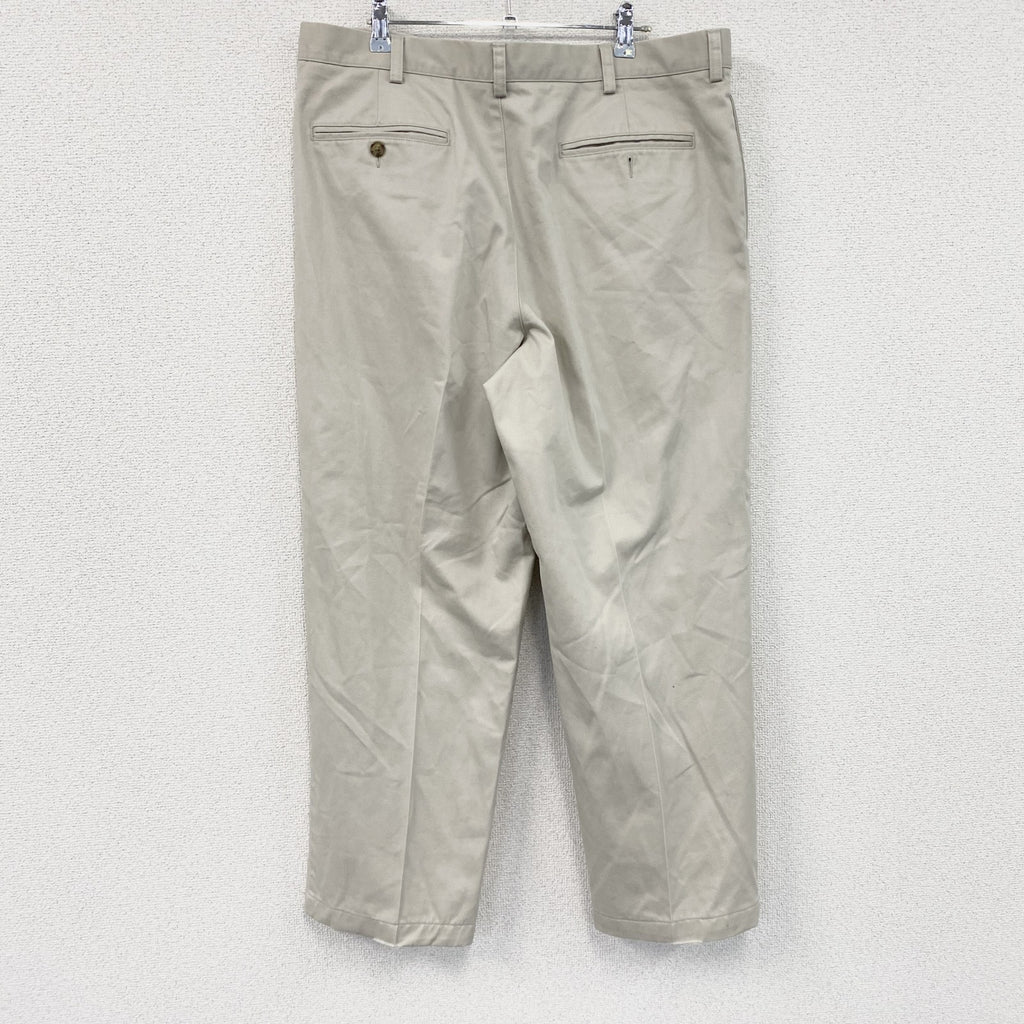 L.L.Bean　エルエルビーン　チノパンツ　ジップフライ　ベージュ　37サイズ