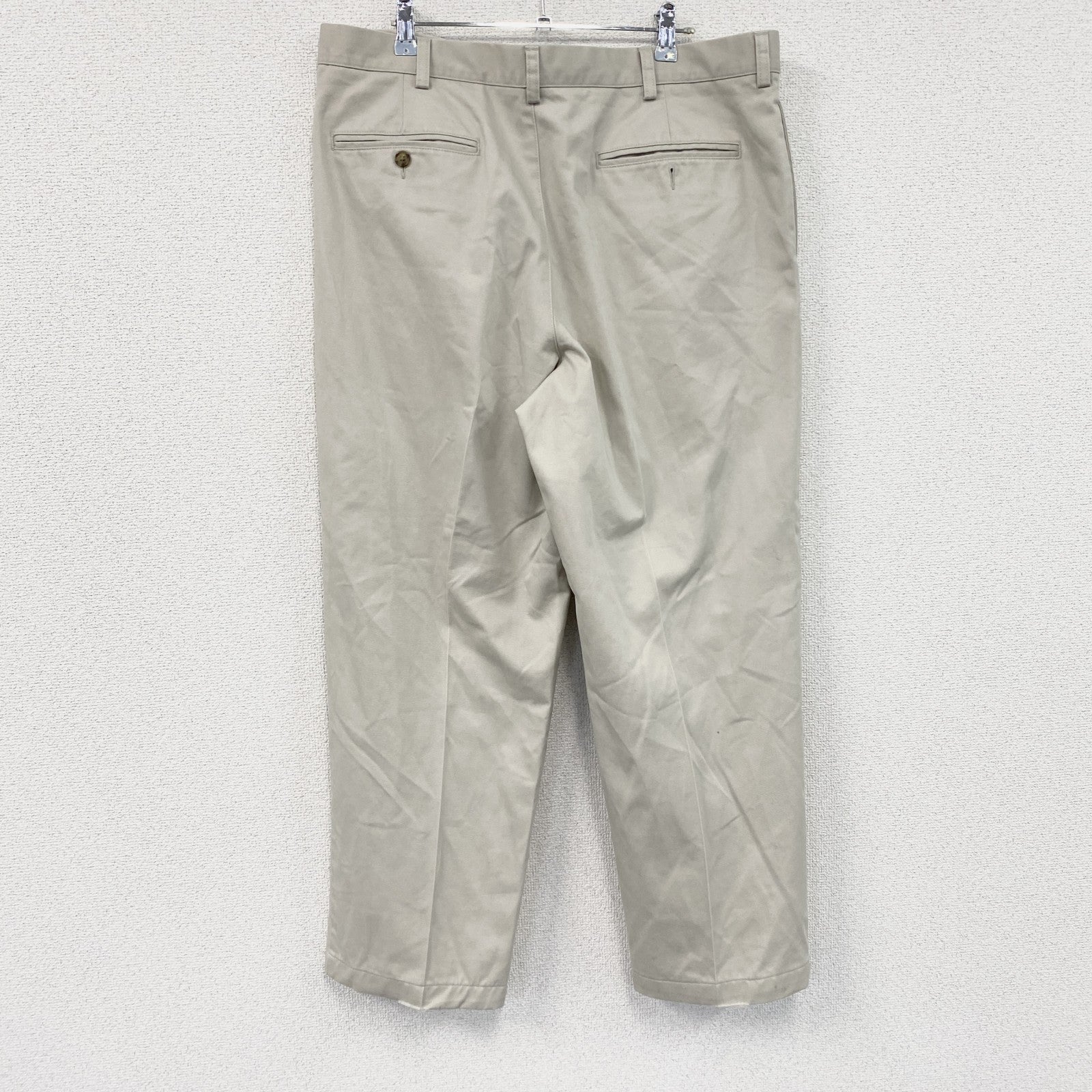 L.L.Bean　エルエルビーン　チノパンツ　ジップフライ　ベージュ　37サイズ