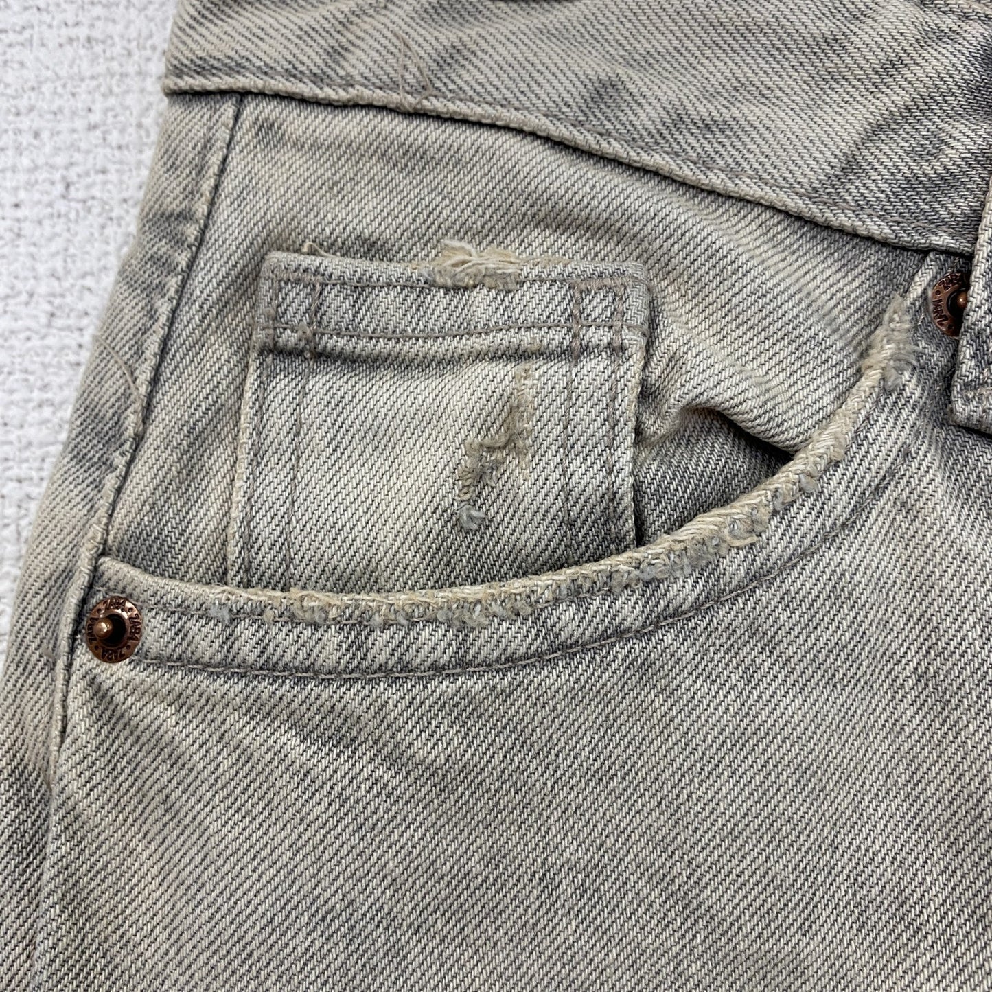 ZARA　ザラ　デニムカーゴパンツ　ヒゲ　縦落ち　フェード　インディゴ　４サイズ