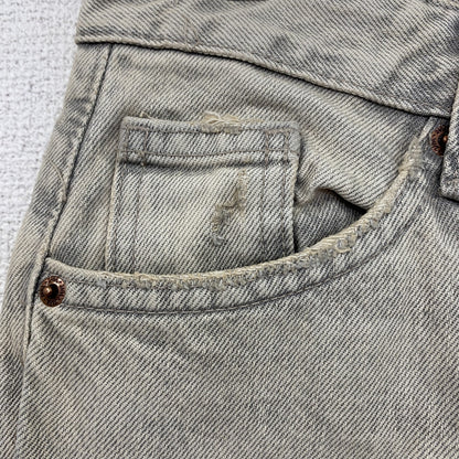 ZARA　ザラ　デニムカーゴパンツ　ヒゲ　縦落ち　フェード　インディゴ　４サイズ