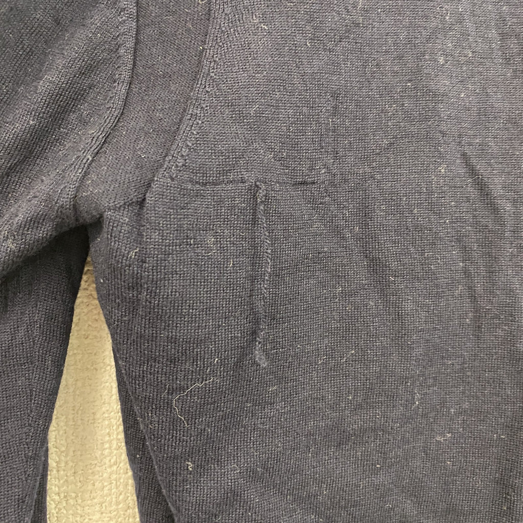 Paul Smith BLACK LABEL　ポールスミス ブラックレーベル　ウールニットカーディガン　紺　ネイビー　Mサイズ